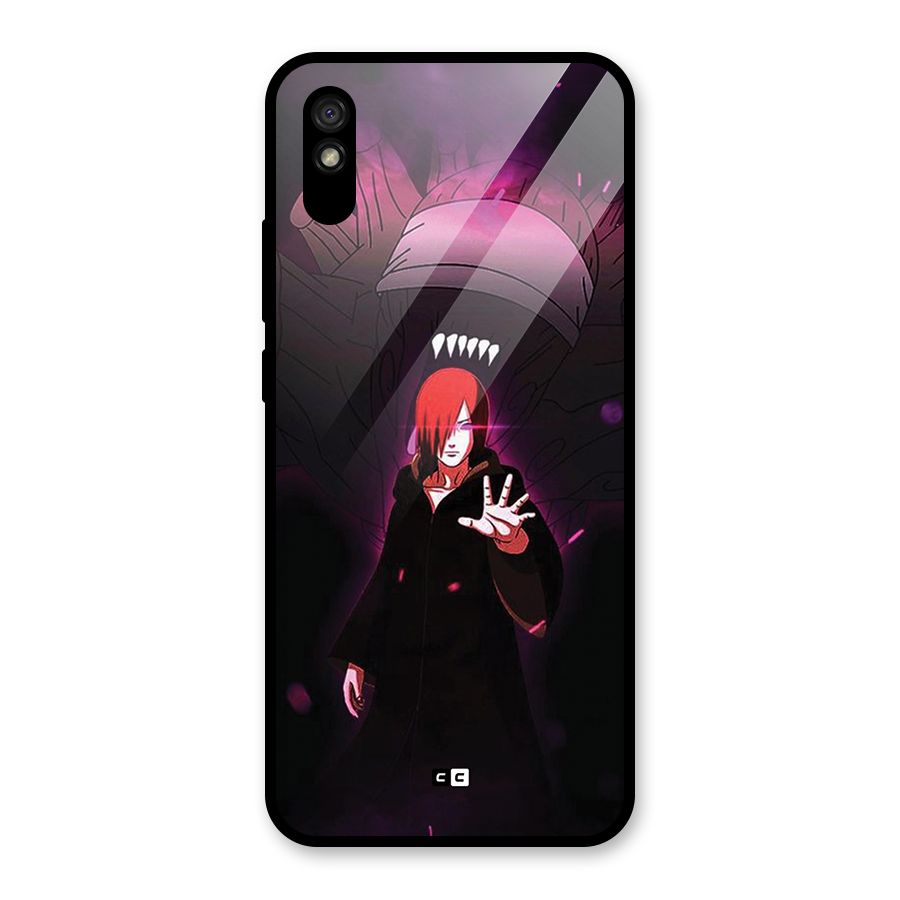 Nagato Fighting Glass Back Case for Redmi 9i