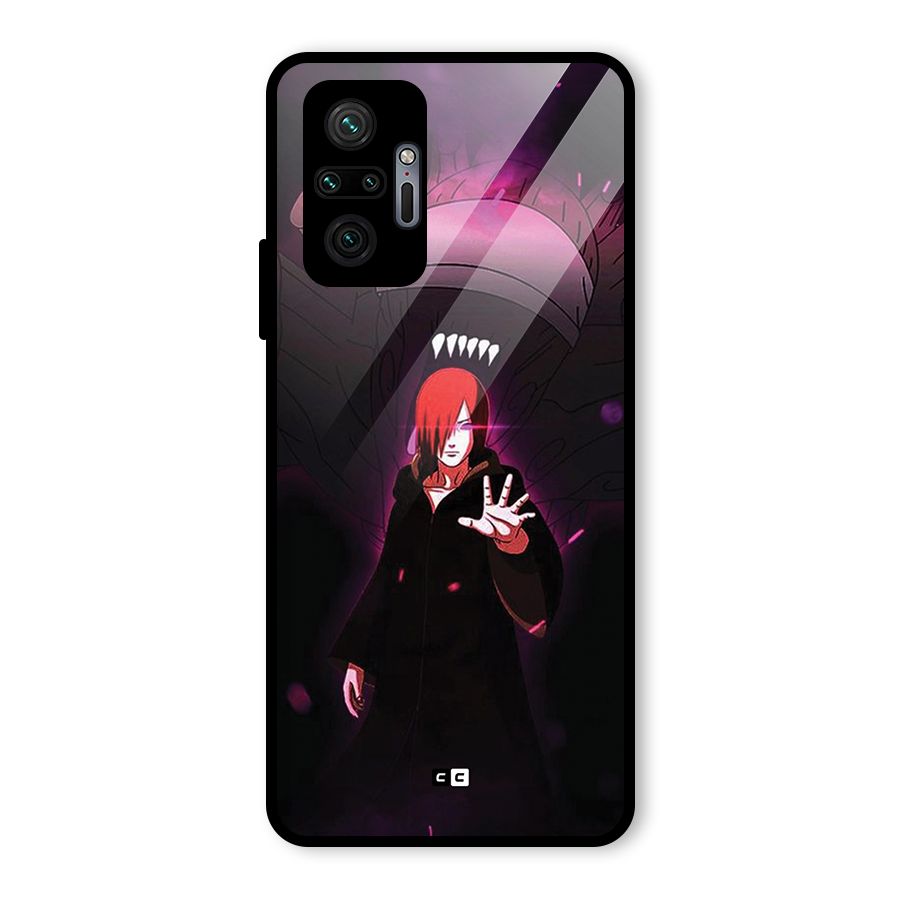 Nagato Fighting Glass Back Case for Redmi Note 10 Pro