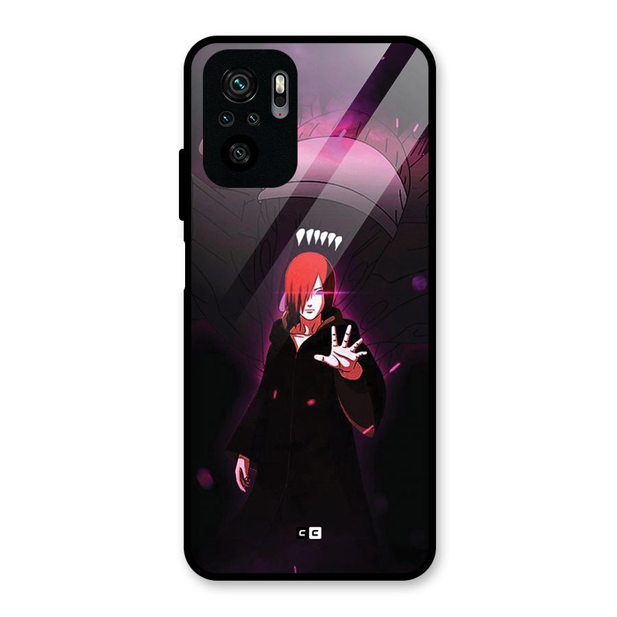 Nagato Fighting Glass Back Case for Redmi Note 11 SE