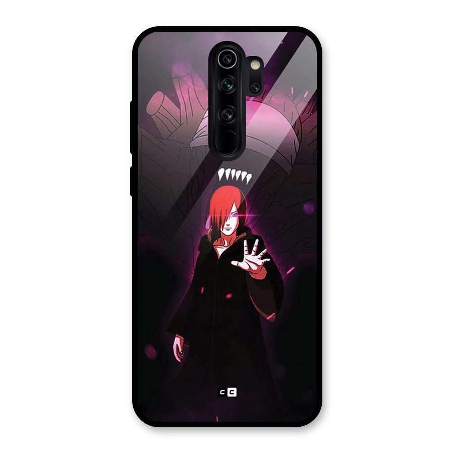 Nagato Fighting Glass Back Case for Redmi Note 8 Pro
