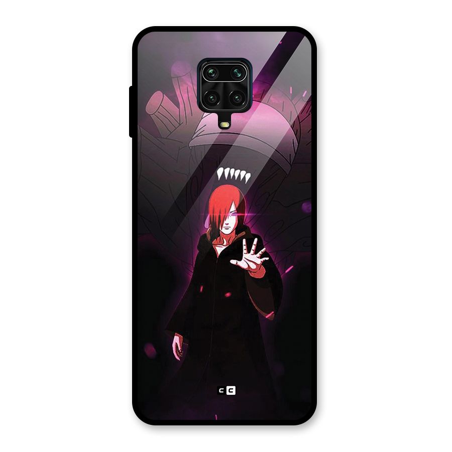 Nagato Fighting Glass Back Case for Redmi Note 9 Pro