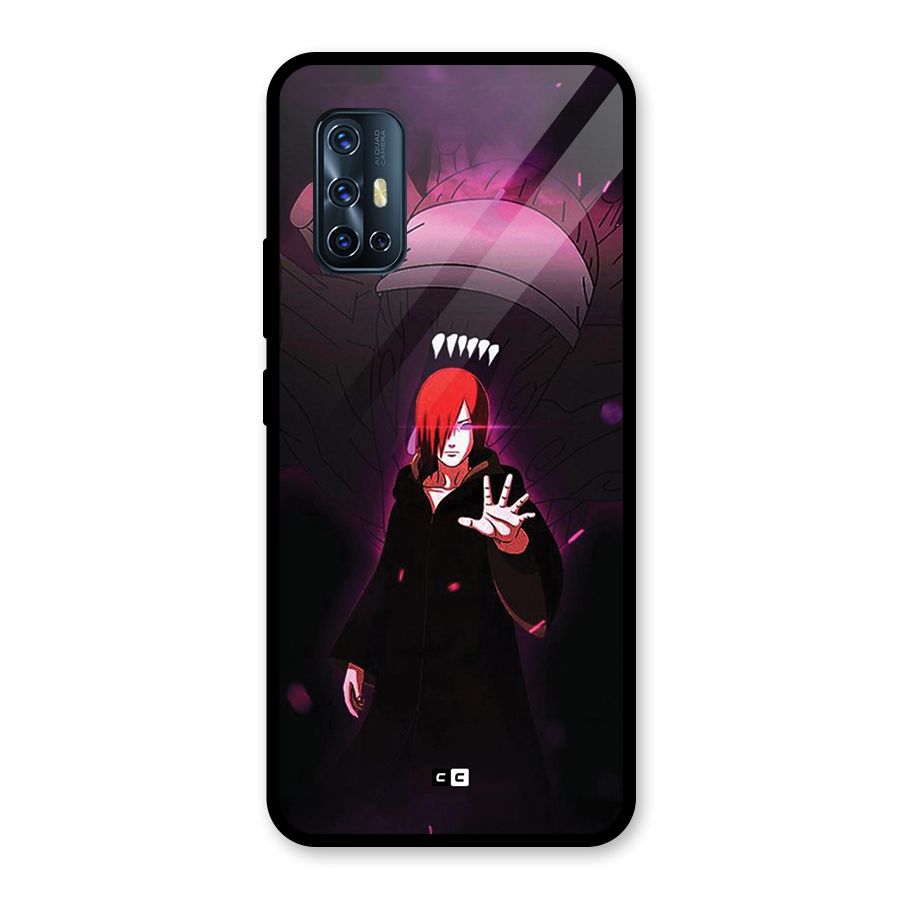 Nagato Fighting Glass Back Case for Vivo V17