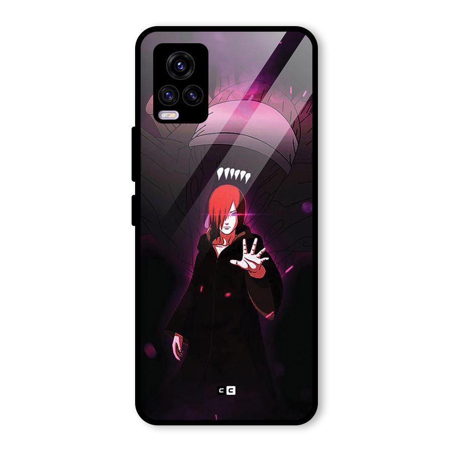 Nagato Fighting Glass Back Case for Vivo V20 2021