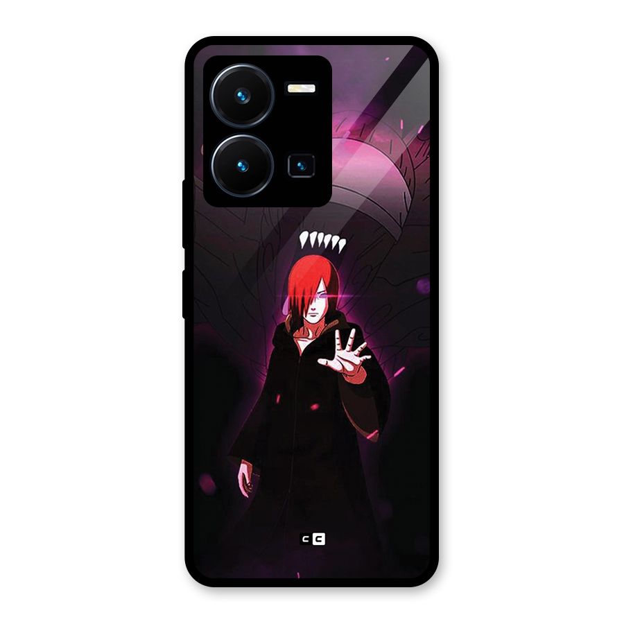 Nagato Fighting Glass Back Case for Vivo Y35