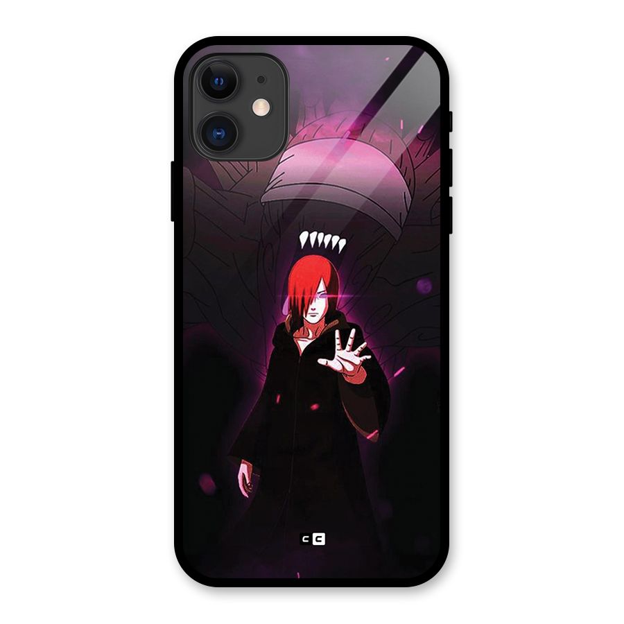 Nagato Fighting Glass Back Case for iPhone 11