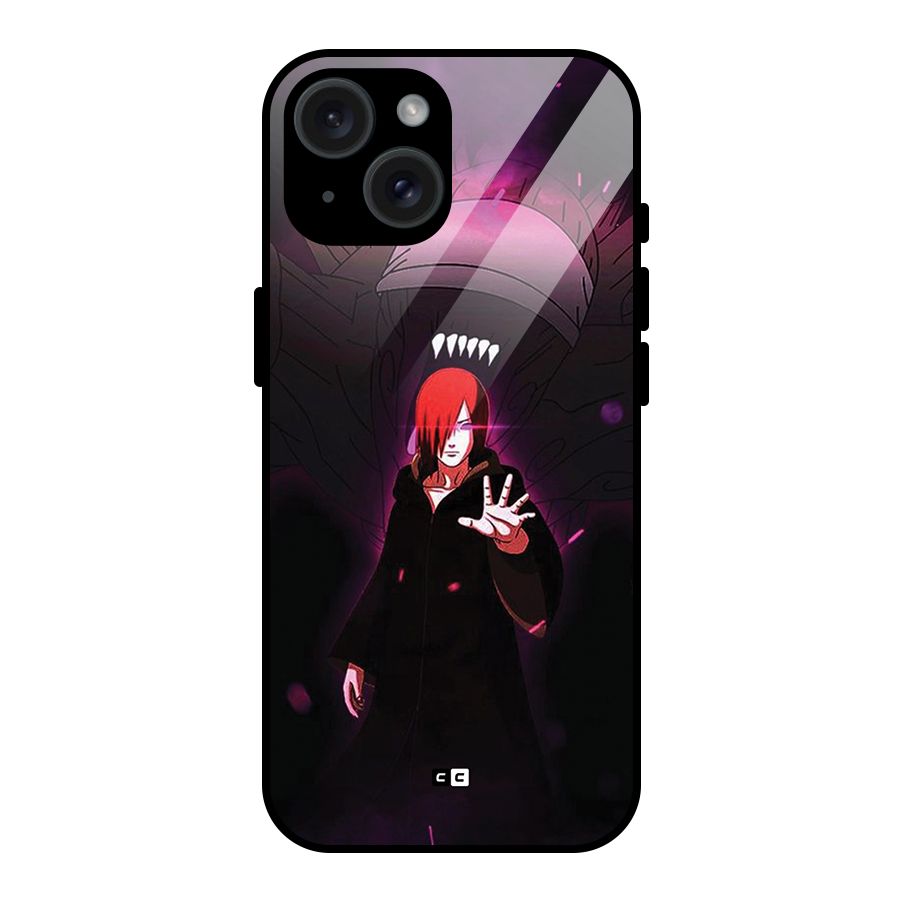 Nagato Fighting Glass Back Case for iPhone 15