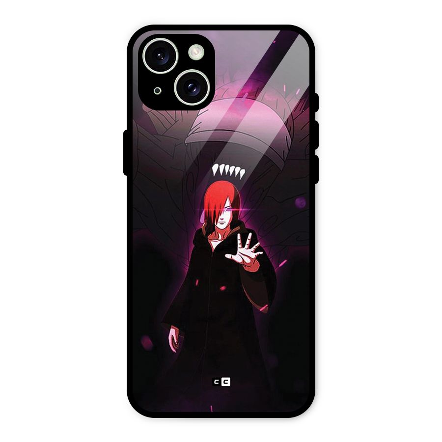 Nagato Fighting Glass Back Case for iPhone 15 Plus