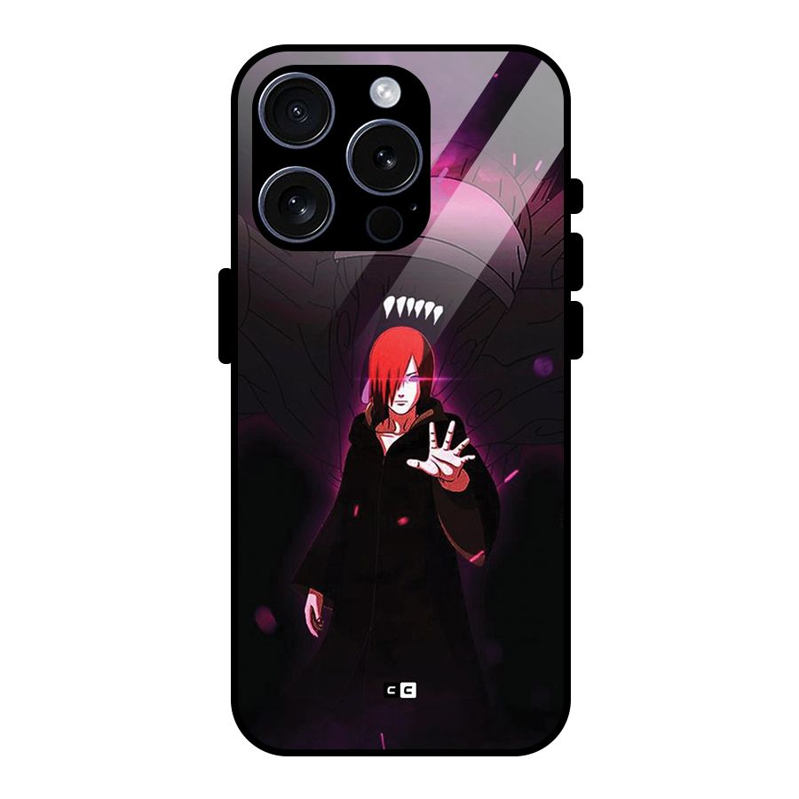 Nagato Fighting Glass Back Case for iPhone 15 Pro