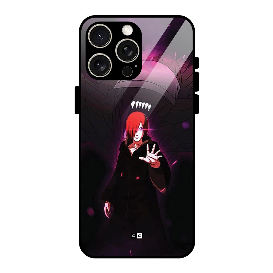 Nagato Fighting Glass Back Case for iPhone 15 Pro Max