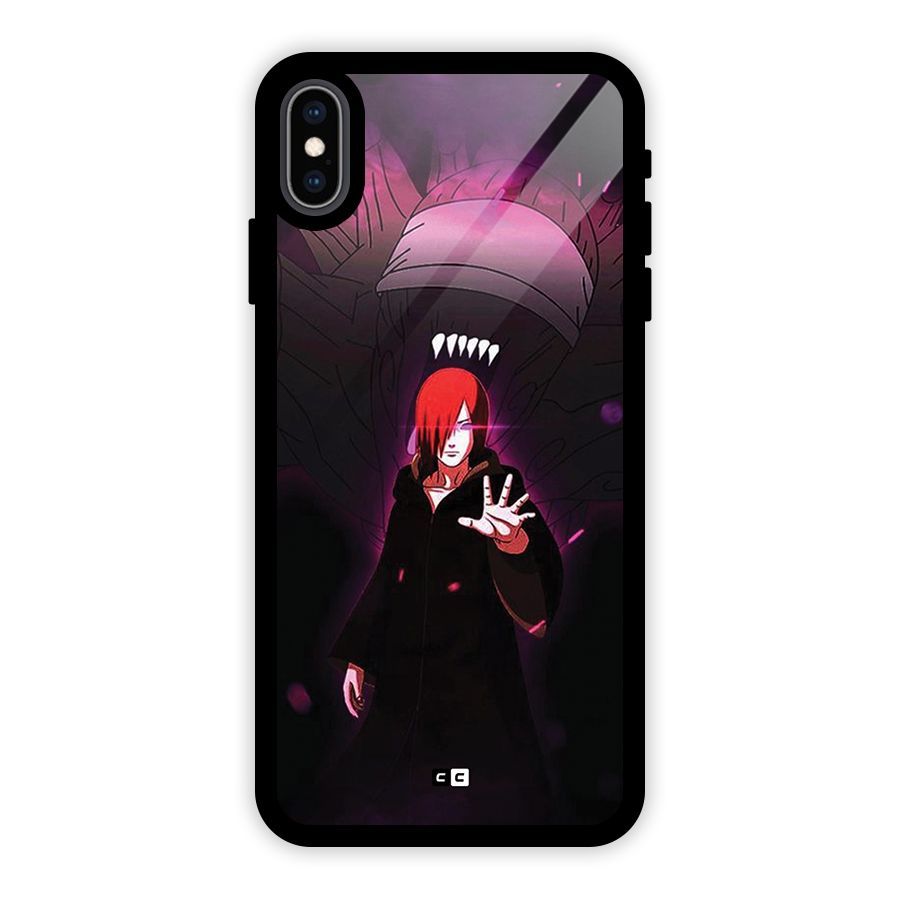 Nagato Fighting Glass Back Case for iPhone XS Max