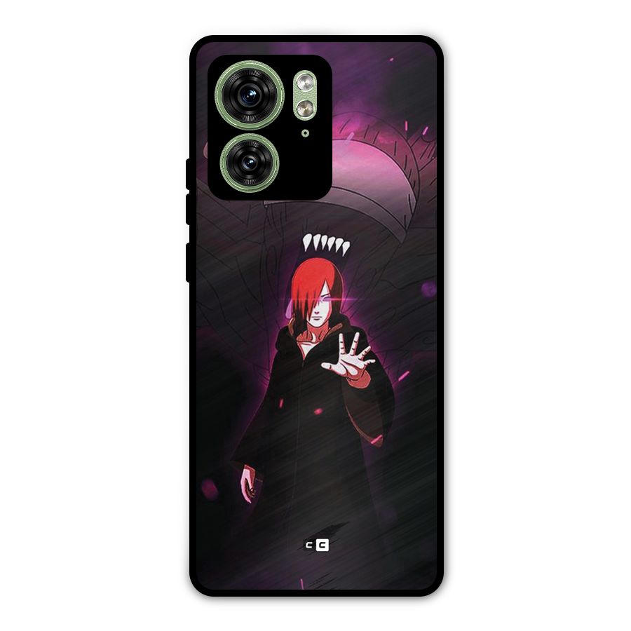 Nagato Fighting Metal Back Case for Motorola Edge 40 5G