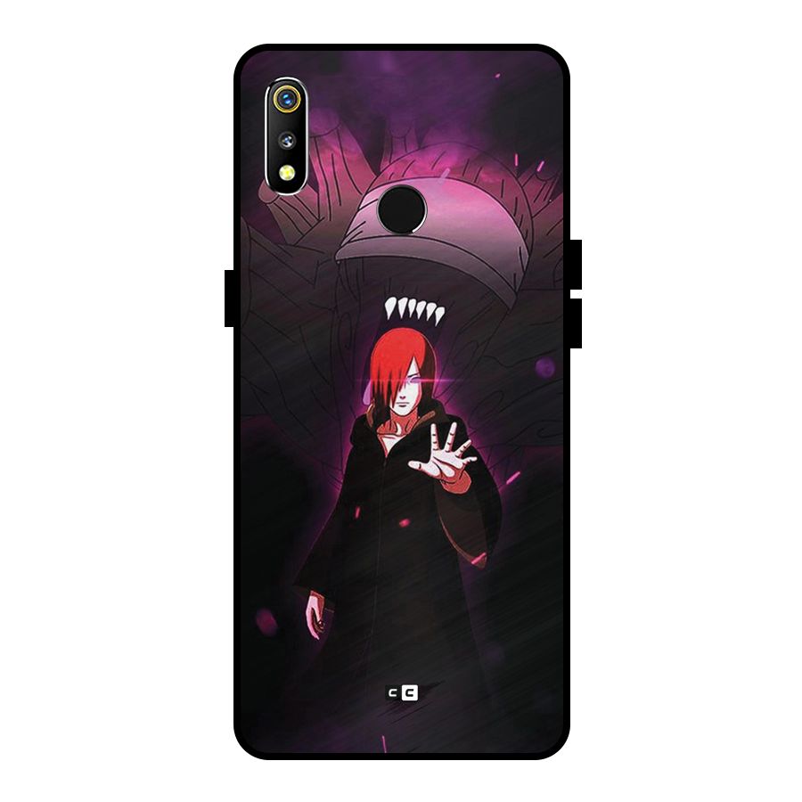 Nagato Fighting Metal Back Case for Realme 3i