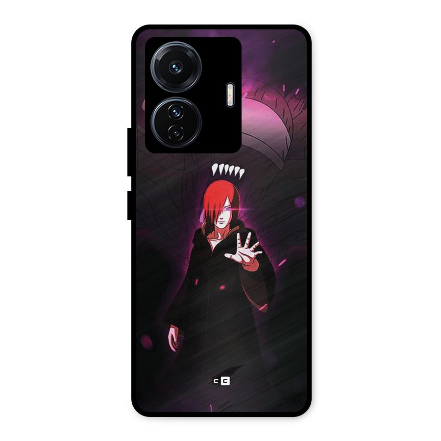 Nagato Fighting Metal Back Case for Vivo T1 Pro