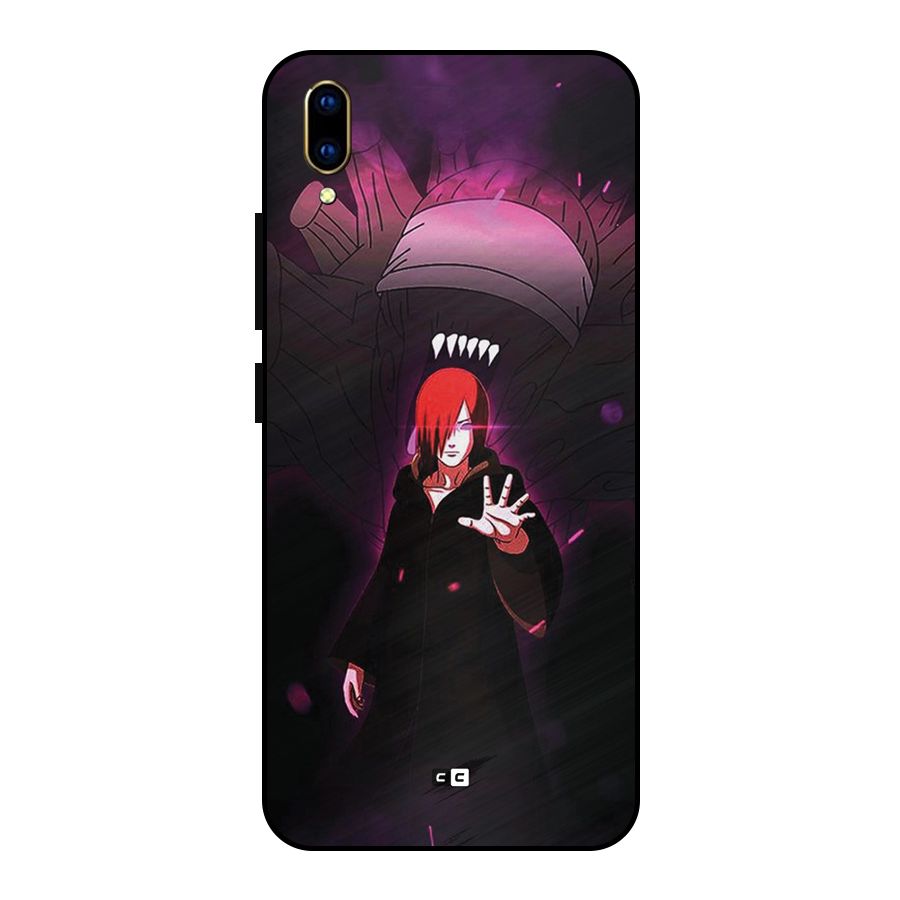 Nagato Fighting Metal Back Case for Vivo V11 Pro