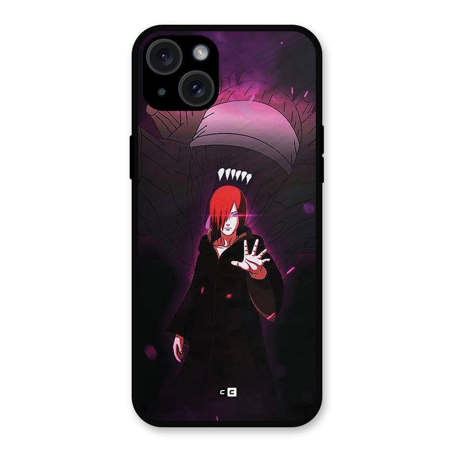Nagato Fighting Metal Back Case for iPhone 15 Plus
