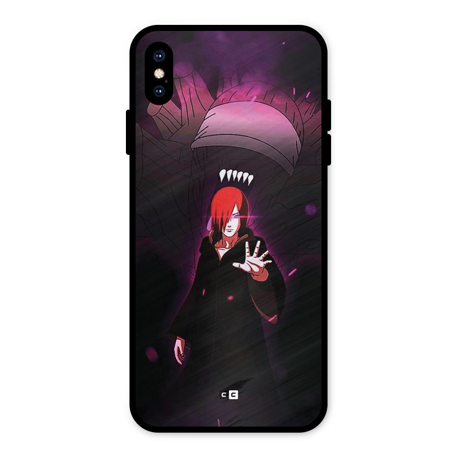 Nagato Fighting Metal Back Case for iPhone XS Max
