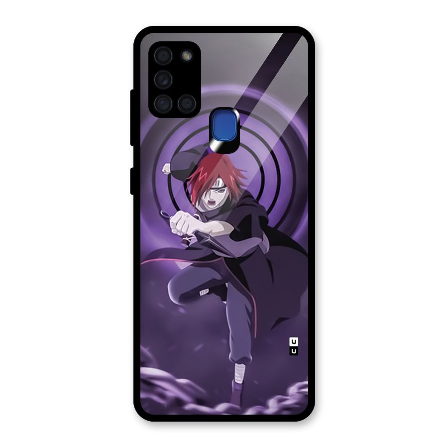 Nagato Using Rennegan Glass Back Case for Galaxy A21s