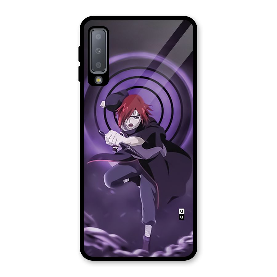 Nagato Using Rennegan Glass Back Case for Galaxy A7 (2018)