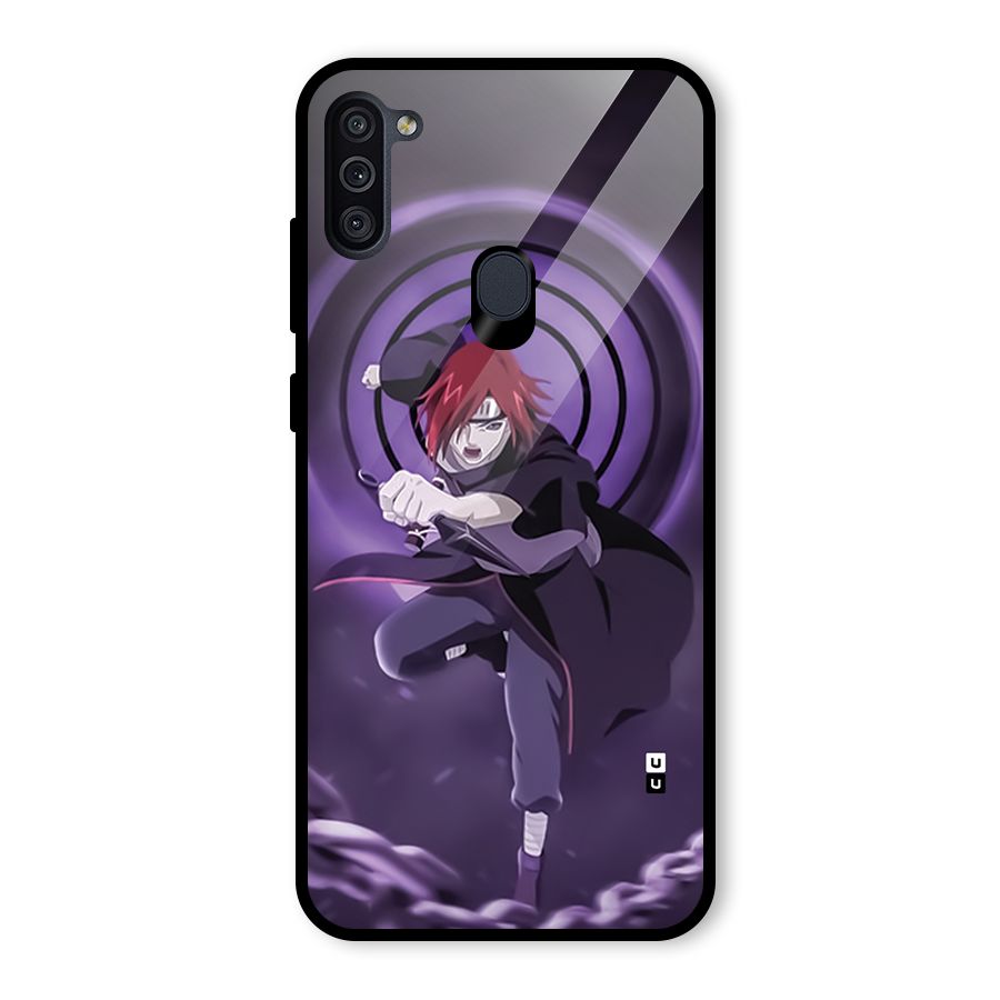 Nagato Using Rennegan Glass Back Case for Galaxy M11