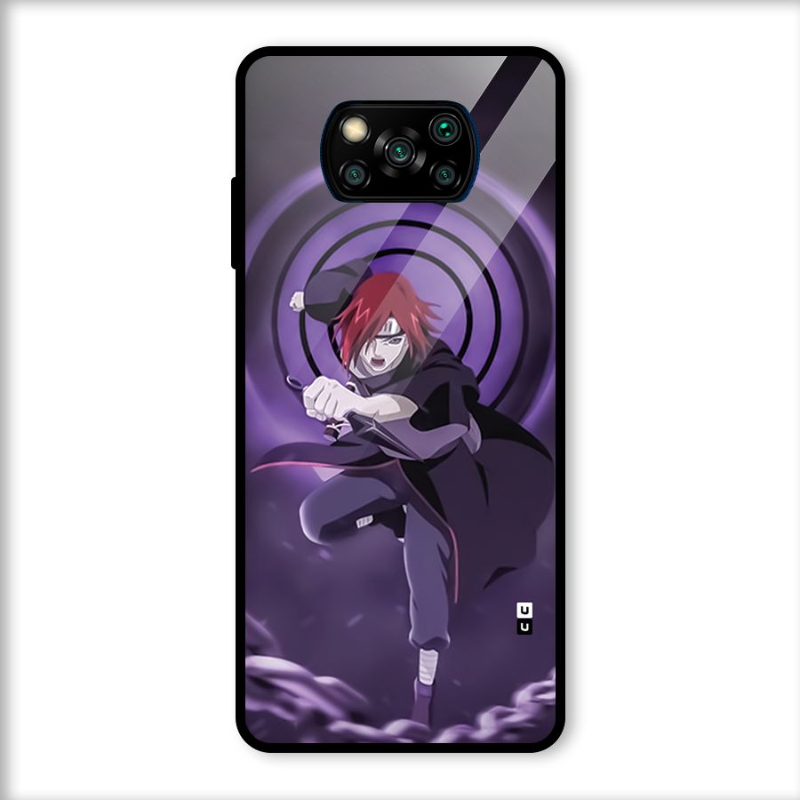 Nagato Using Rennegan Glass Back Case for Poco X3