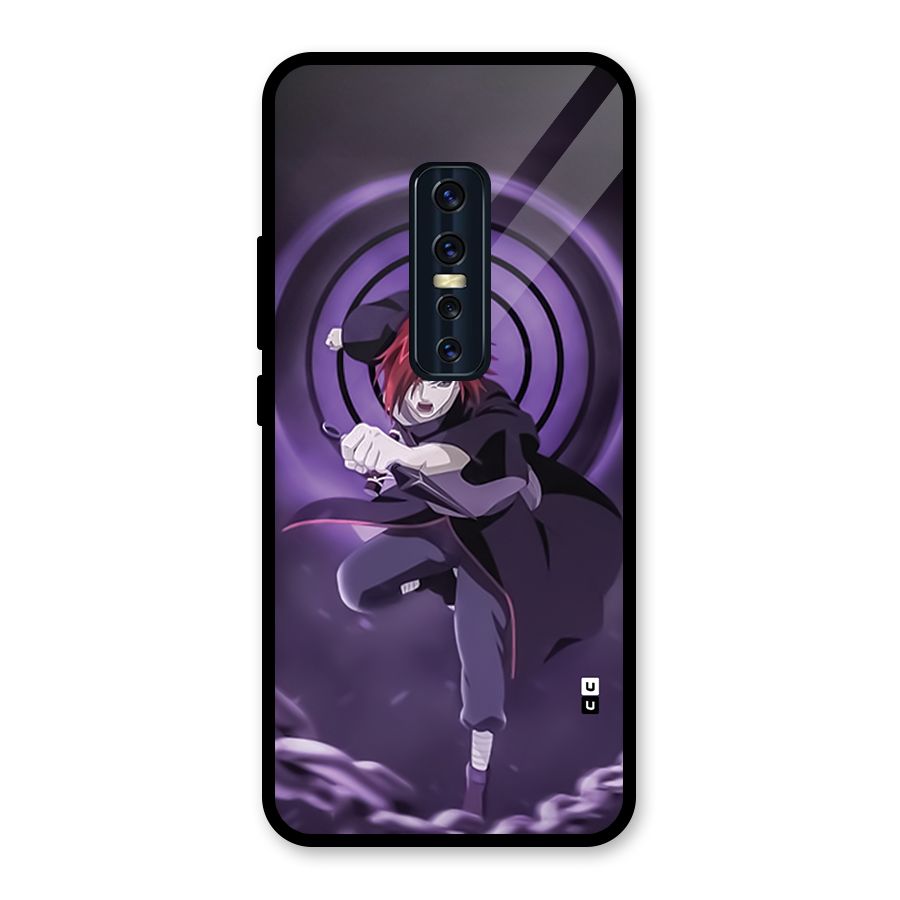 Nagato Using Rennegan Glass Back Case for Vivo V17 Pro