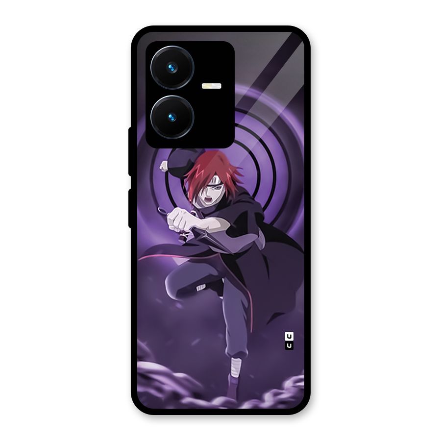 Nagato Using Rennegan Glass Back Case for Vivo Y22s