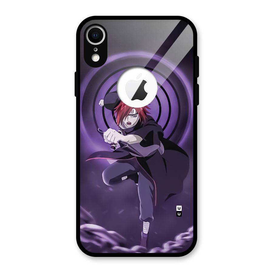Nagato Using Rennegan Glass Back Case for iPhone XR Logo Cut