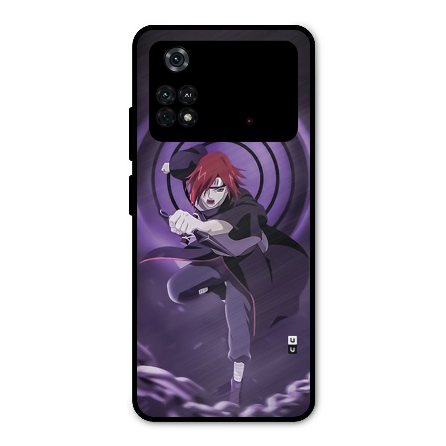 Nagato Using Rennegan Metal Back Case for Poco M4 Pro 4G