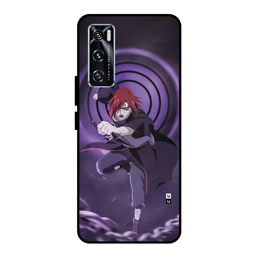 Nagato Using Rennegan Metal Back Case for Vivo V20 SE
