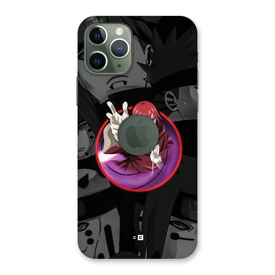 Nagato Uzumaki Back Case for iPhone 11 Pro Logo Cut
