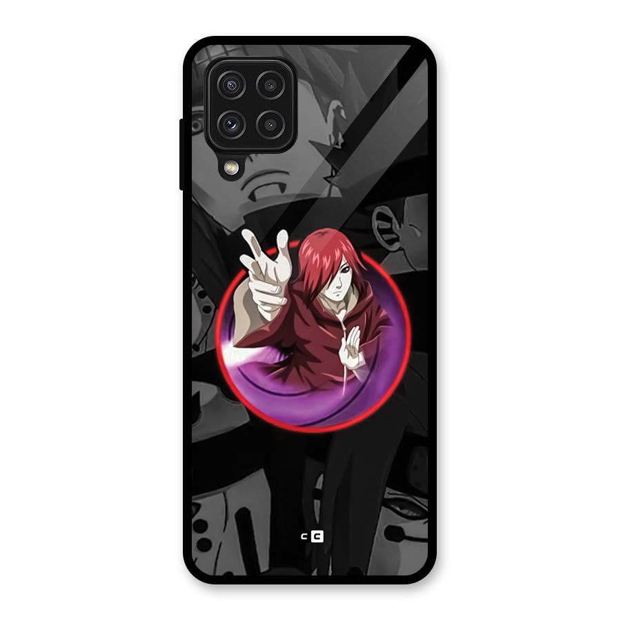 Nagato Uzumaki Glass Back Case for Galaxy A22 4G