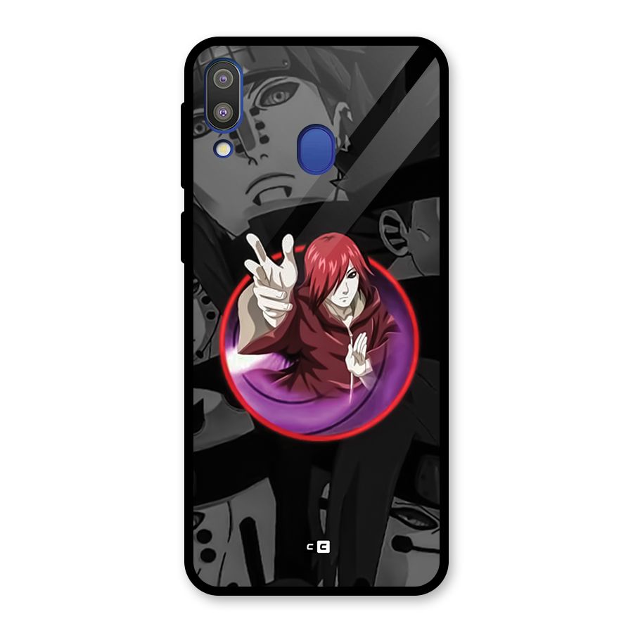 Nagato Uzumaki Glass Back Case for Galaxy M20