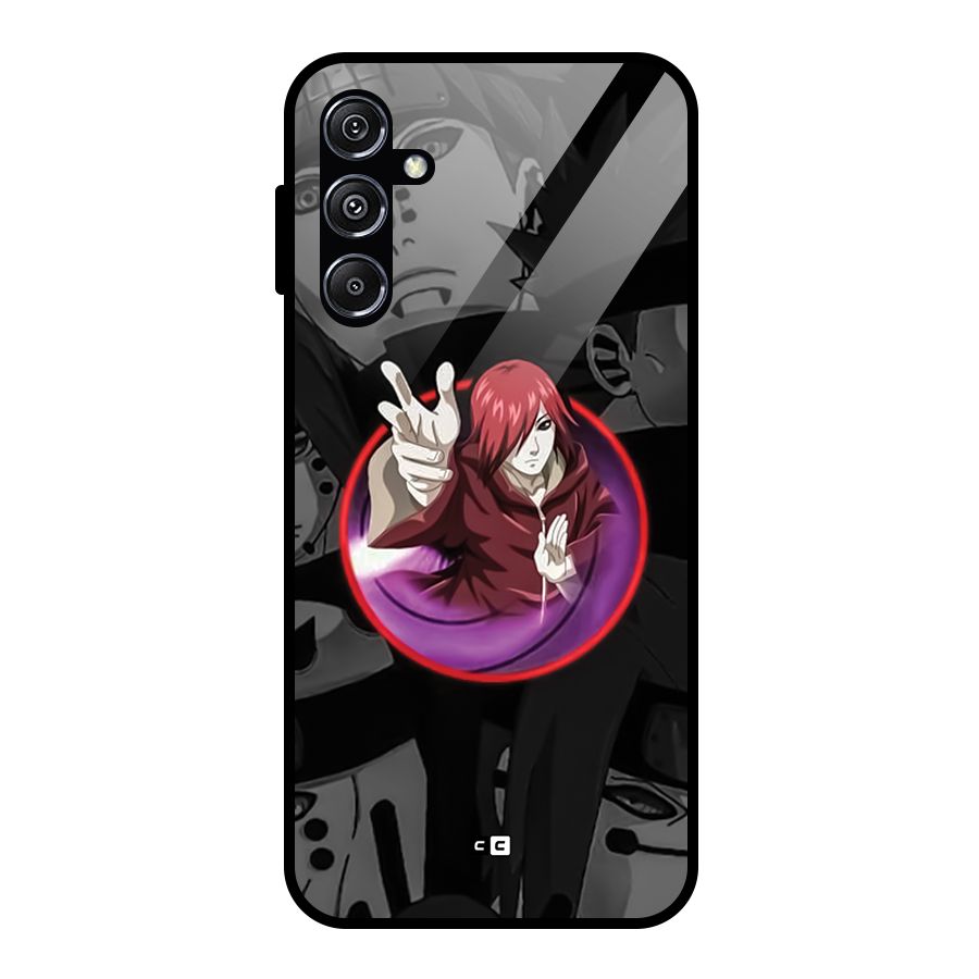 Nagato Uzumaki Glass Back Case for Galaxy M34 5G