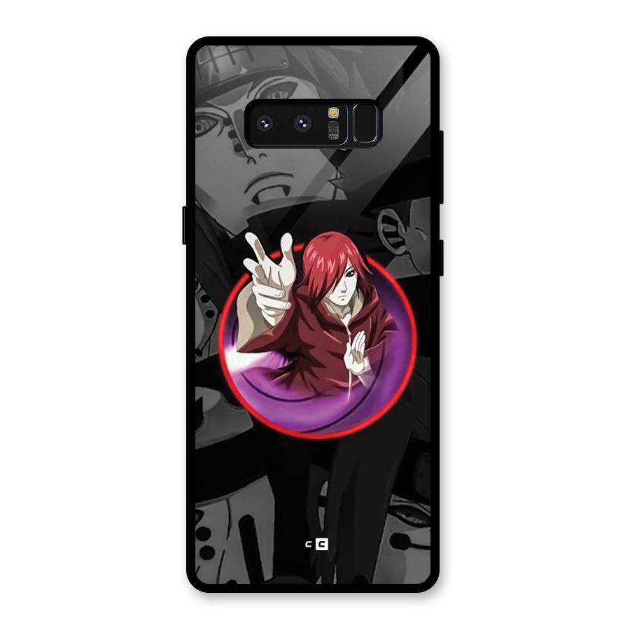 Nagato Uzumaki Glass Back Case for Galaxy Note 8