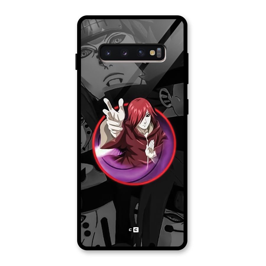 Nagato Uzumaki Glass Back Case for Galaxy S10 Plus
