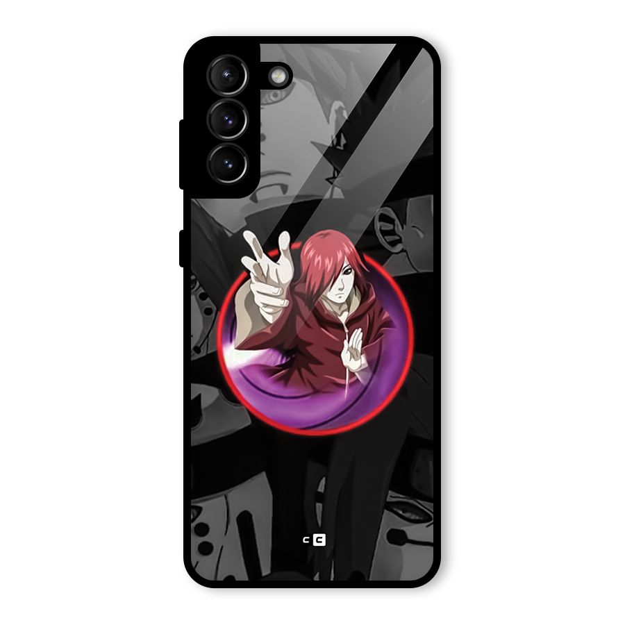 Nagato Uzumaki Glass Back Case for Galaxy S21 Plus
