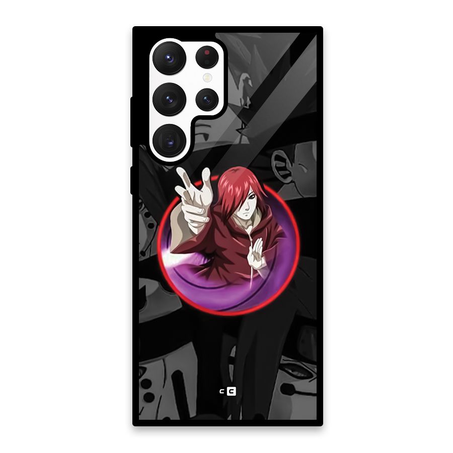 Nagato Uzumaki Glass Back Case for Galaxy S22 Ultra 5G
