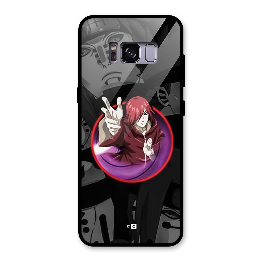 Nagato Uzumaki Glass Back Case for Galaxy S8