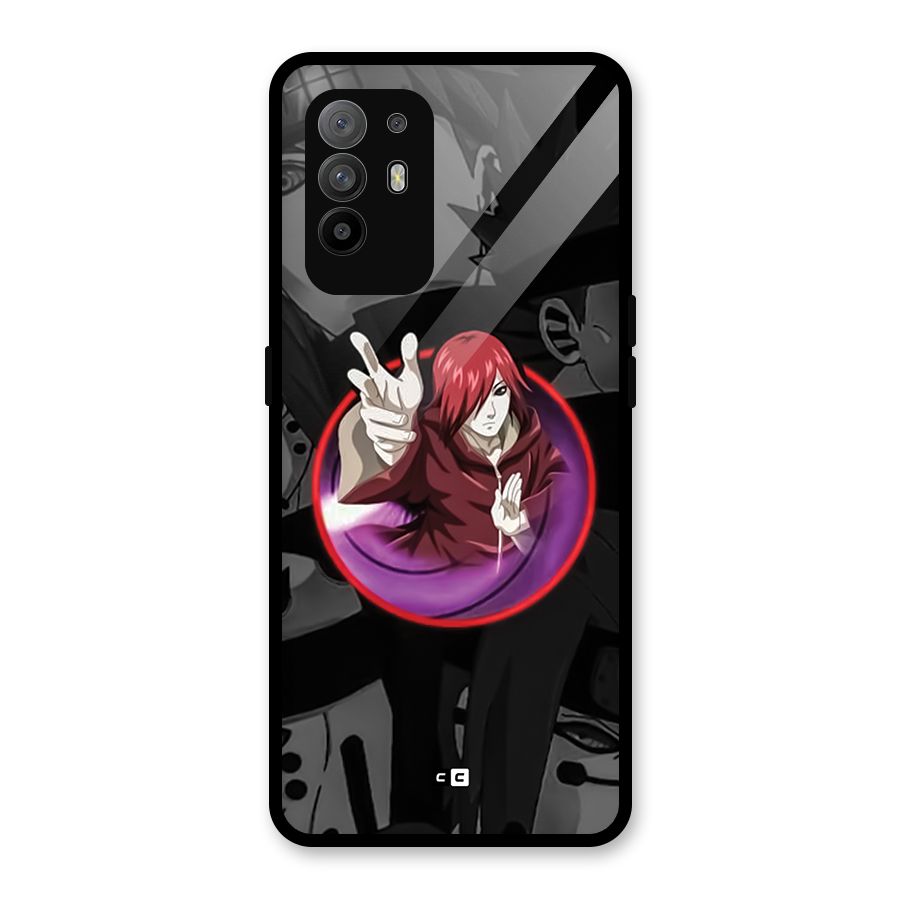Nagato Uzumaki Glass Back Case for Oppo F19 Pro Plus 5G