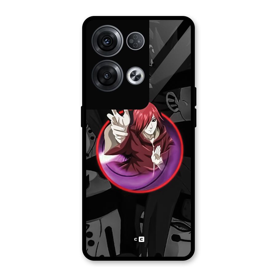 Nagato Uzumaki Glass Back Case for Oppo Reno8 Pro 5G
