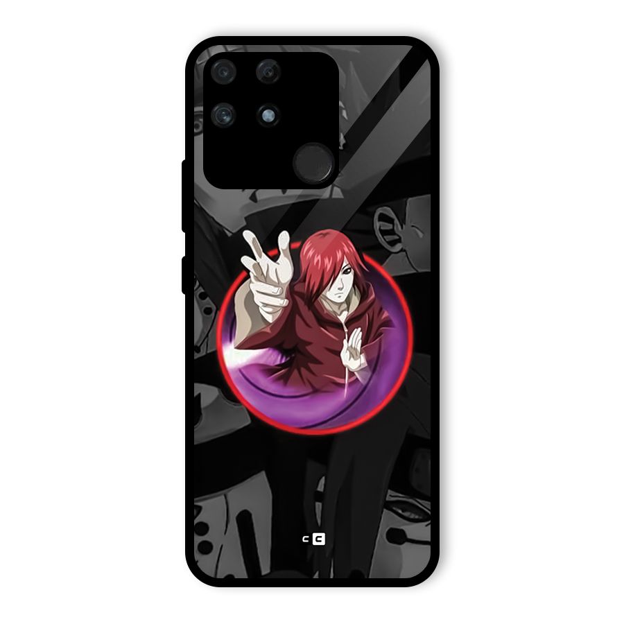 Nagato Uzumaki Glass Back Case for Realme Narzo 50A