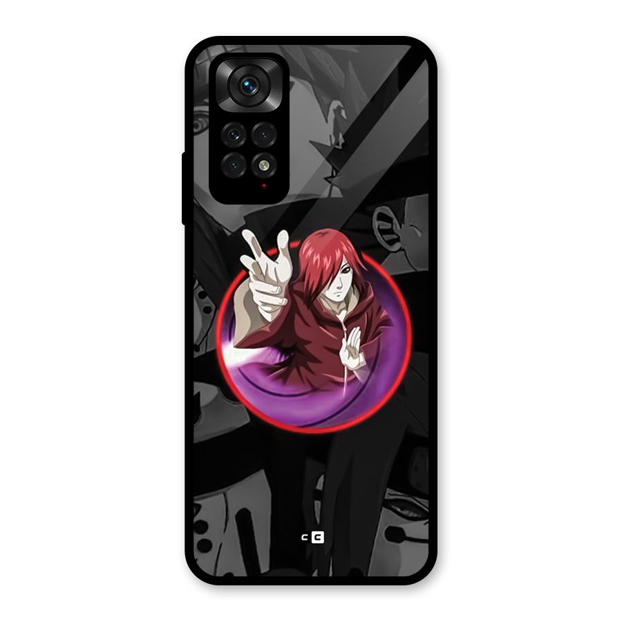 Nagato Uzumaki Glass Back Case for Redmi Note 11S