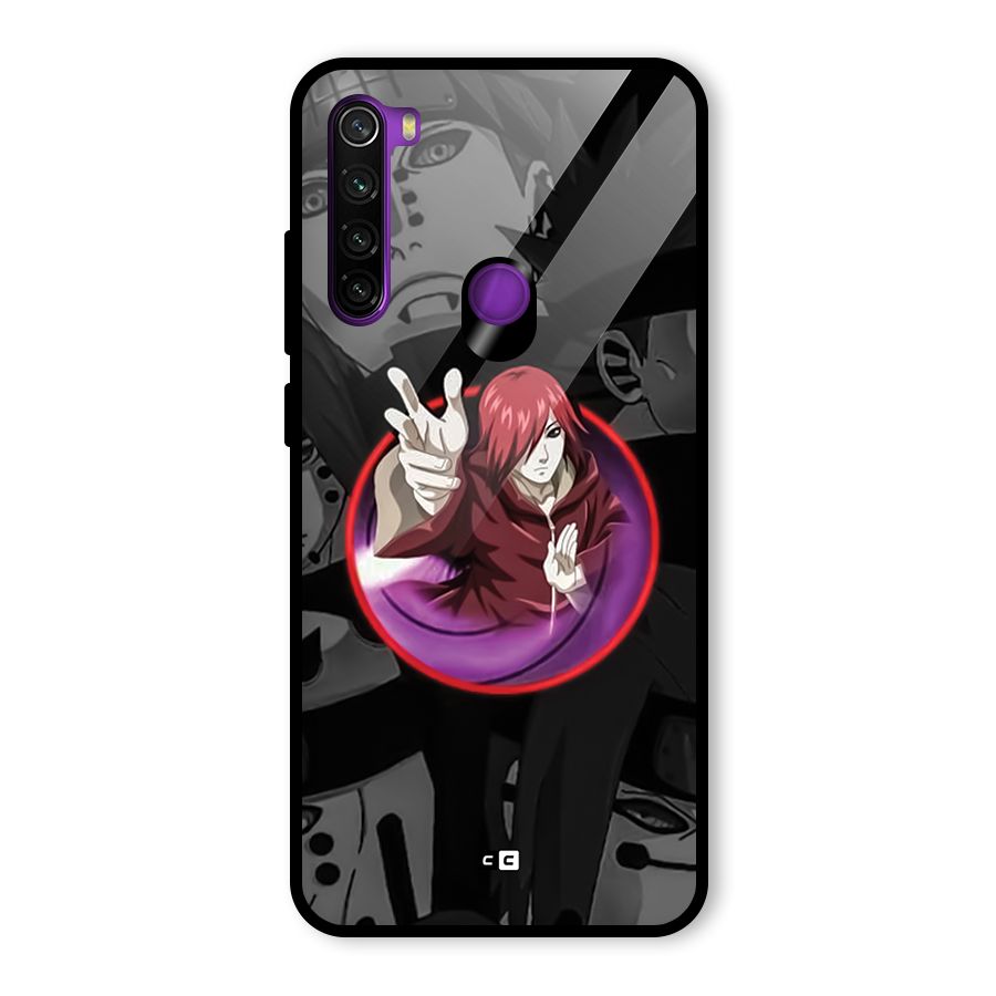 Nagato Uzumaki Glass Back Case for Redmi Note 8