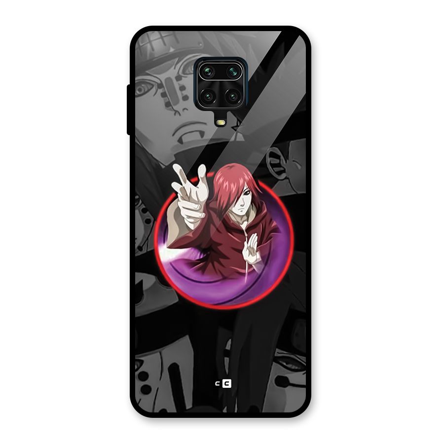 Nagato Uzumaki Glass Back Case for Redmi Note 9 Pro Max