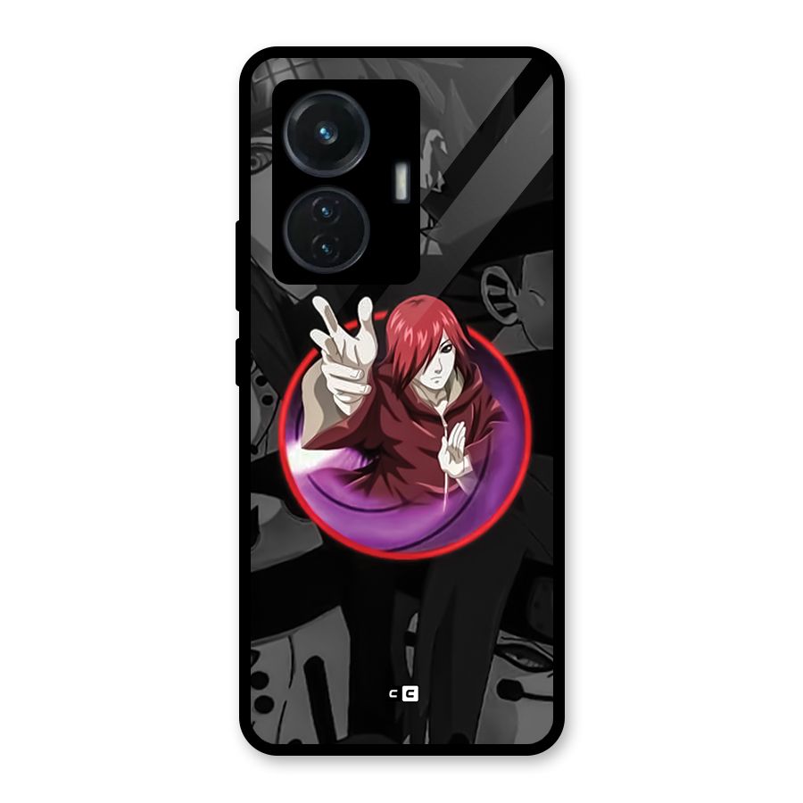 Nagato Uzumaki Glass Back Case for Vivo T1 44W