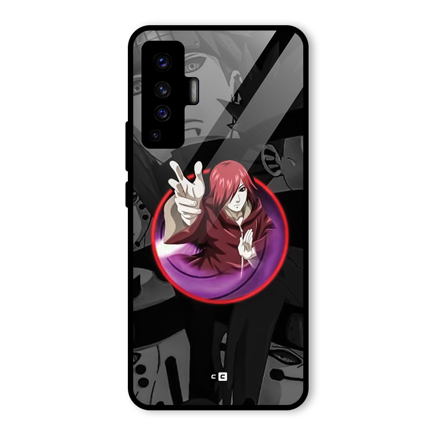 Nagato Uzumaki Glass Back Case for Vivo X50