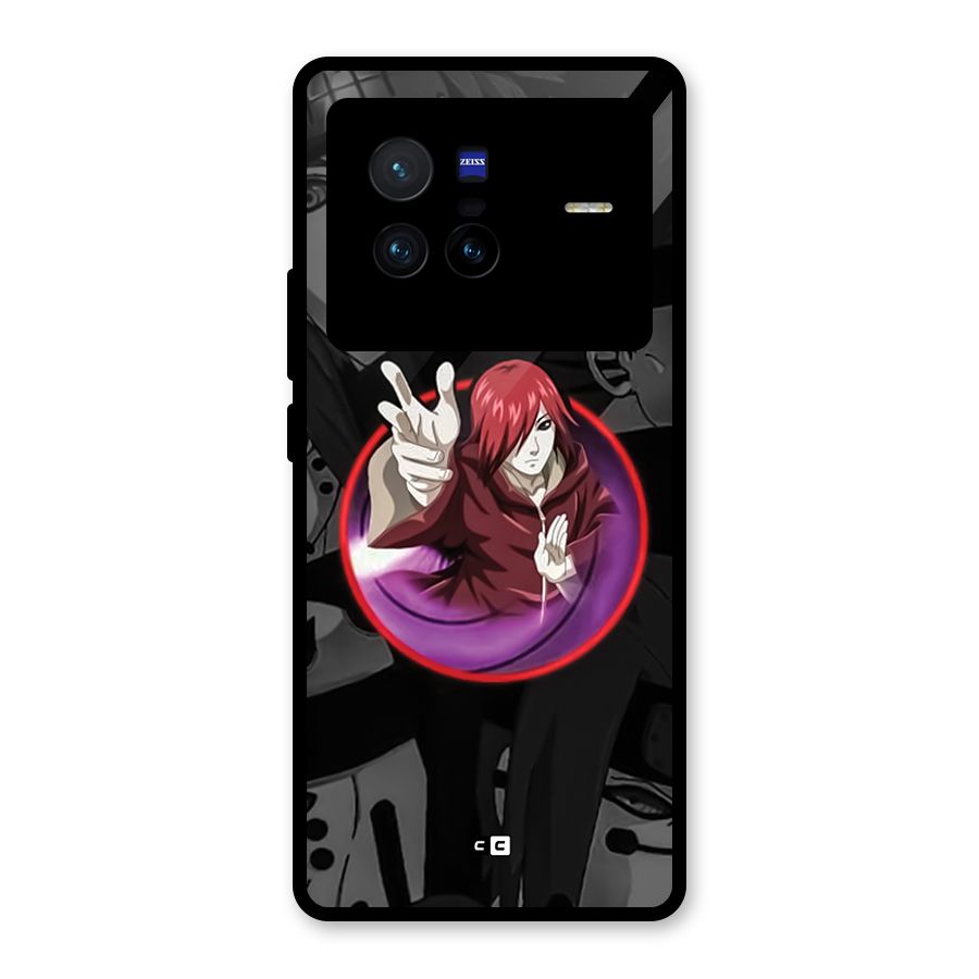 Nagato Uzumaki Glass Back Case for Vivo X80