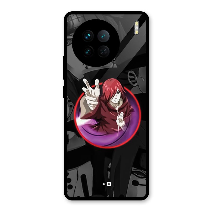 Nagato Uzumaki Glass Back Case for Vivo X90