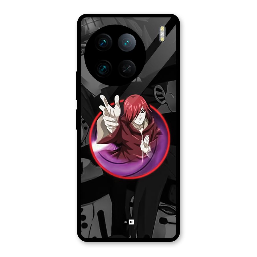 Nagato Uzumaki Glass Back Case for Vivo X90 Pro