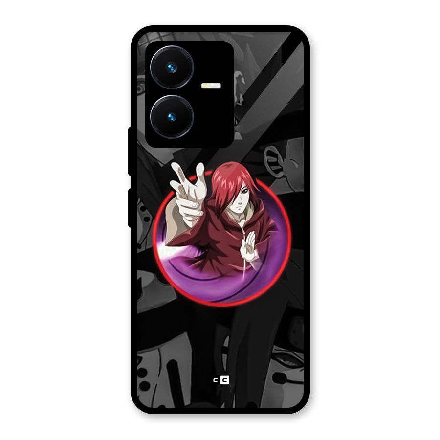 Nagato Uzumaki Glass Back Case for Vivo Y22s